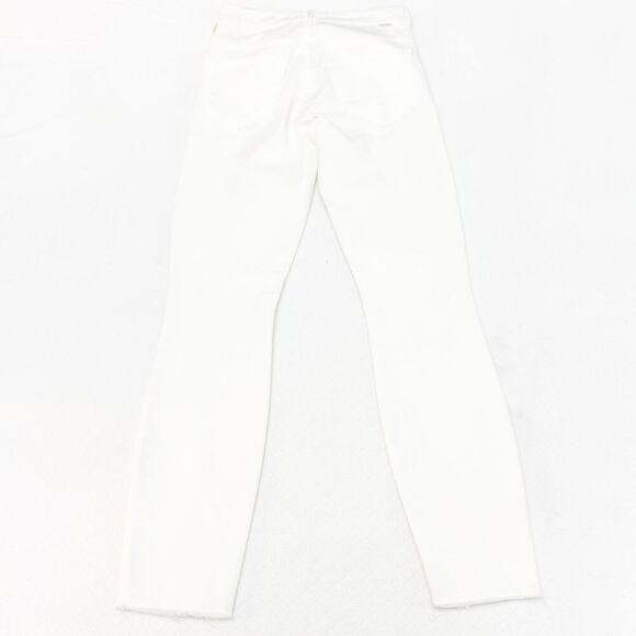 Mother High Waisted Looker Dagger Ankle fray Glass Slipper Denim Jeans Size 24 - Picture 3 of 11